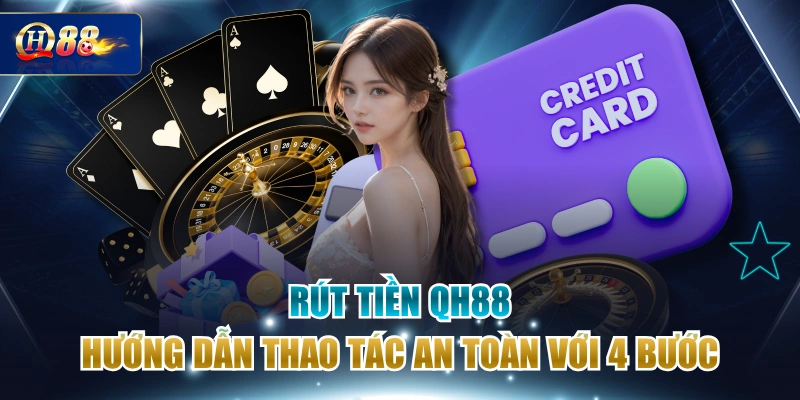Rút Tiền QH88 - Hướng Dẫn Thao Tác An Toàn Với 4 Bước
